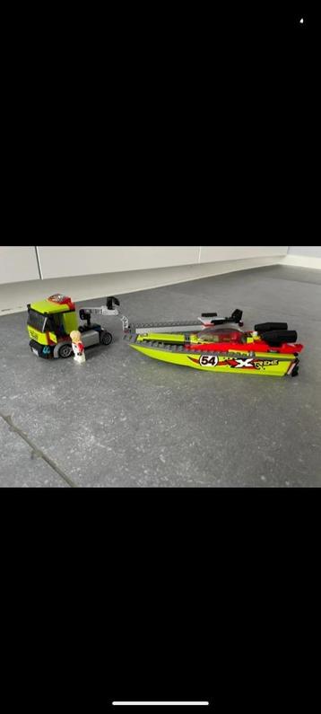 Lego City Raceboottransport #60254 beschikbaar voor biedingen