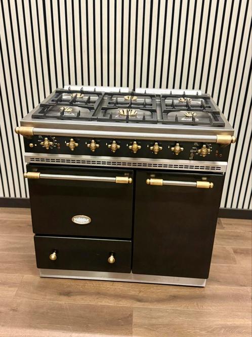 Luxe Lacanche Fornuis 6 pits met 2 ovens 90 cm, Elektronische apparatuur, Fornuizen, Zo goed als nieuw, Vrijstaand, Gas, 5 kookzones of meer