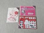 3 kaarten Hello Kitty €1 per stuk, Enlèvement ou Envoi, Article de fête, Neuf