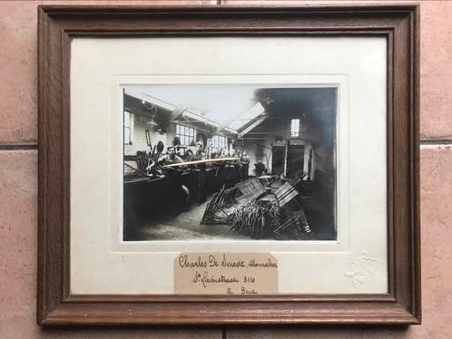 Foto kader Gent fietsen fabriek Charles De Smedt, Verzamelen, Foto's en Prenten, Gebruikt, Foto, Ophalen