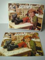 Originele vintage Pippi Langkous puzzel 63 stukjes - 1972, Ophalen of Verzenden, Gebruikt