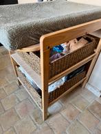 Verschoontafel met rotan mandjes, Ophalen, Gebruikt, Landelijk