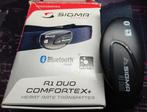 SIGMA R1 DUO Comfortex+ Ant+/Bluetooth, Enlèvement ou Envoi, Comme neuf, Sigma, Avec ceinture thoracique