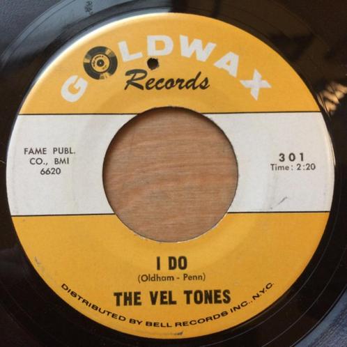 The Vel Tones ‎– I Do / Darling ''Popcorn ", CD & DVD, Vinyles Singles, Comme neuf, Single, R&B et Soul, 7 pouces, Enlèvement ou Envoi