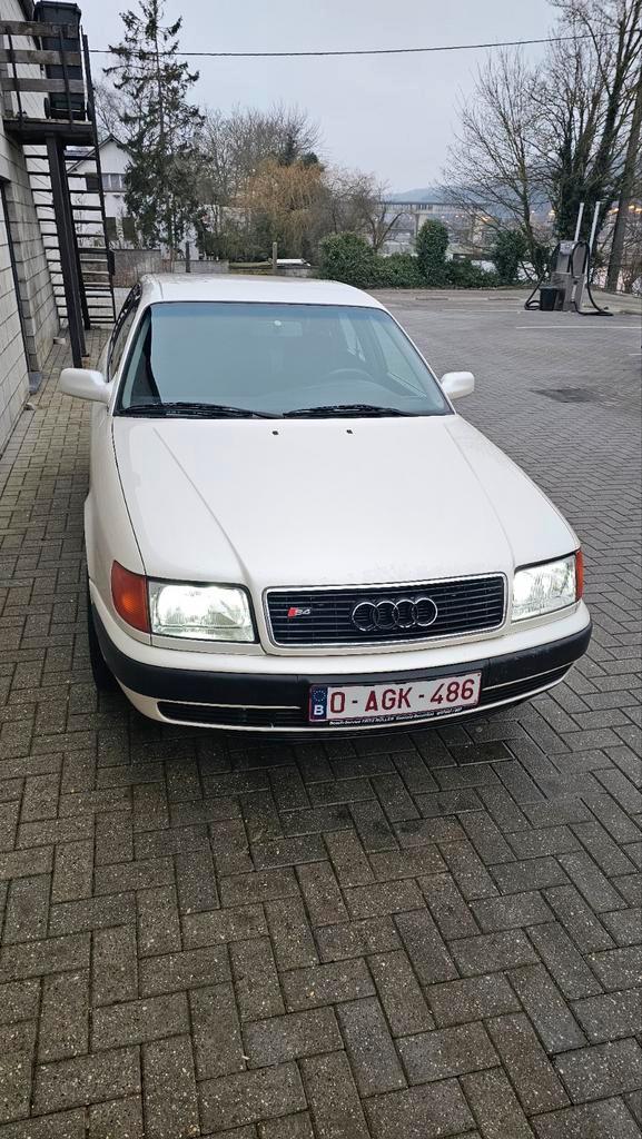 Audi 100 C4 2.8 V6 Quattro airco, Auto's, Audi, Particulier, 4x4, ABS, Airconditioning, Alarm, Centrale vergrendeling, Climate control