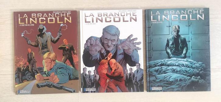 La branche Lincoln 1 à 3, Boeken, Stripverhalen, Gelezen, Complete serie of reeks, Ophalen of Verzenden