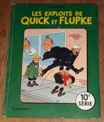 Quick et Flupke 10e série 1966 Hergé Tintin Casterman, Livres, Une BD, Utilisé, Enlèvement ou Envoi, Hergé