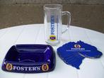 Asbak - Foster's Australia's Famous Beer - Bier Glas Glazen, Verzamelen, Biermerken, Ophalen of Verzenden, Gebruikt, Glas of Glazen