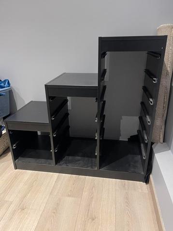 TROFAST kinder opbergkast zwart, Kinderen en Baby's, Ophalen, Kast