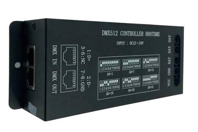 H807DMX LED pixel sturing, Muziek en Instrumenten, Licht en Laser, Nieuw, Ophalen