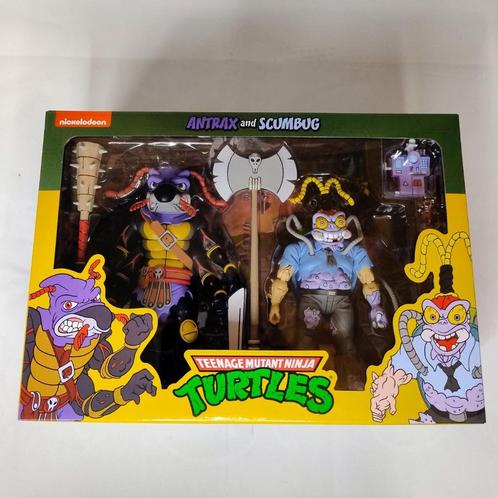 TMNT Ninja Turtles - Antrax & Scumbug | Neca, Verzamelen, Poppetjes en Figuurtjes, Zo goed als nieuw, Ophalen of Verzenden