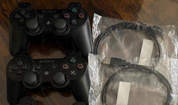 2 manettes playstation 3 ps3 originale  beschikbaar voor biedingen