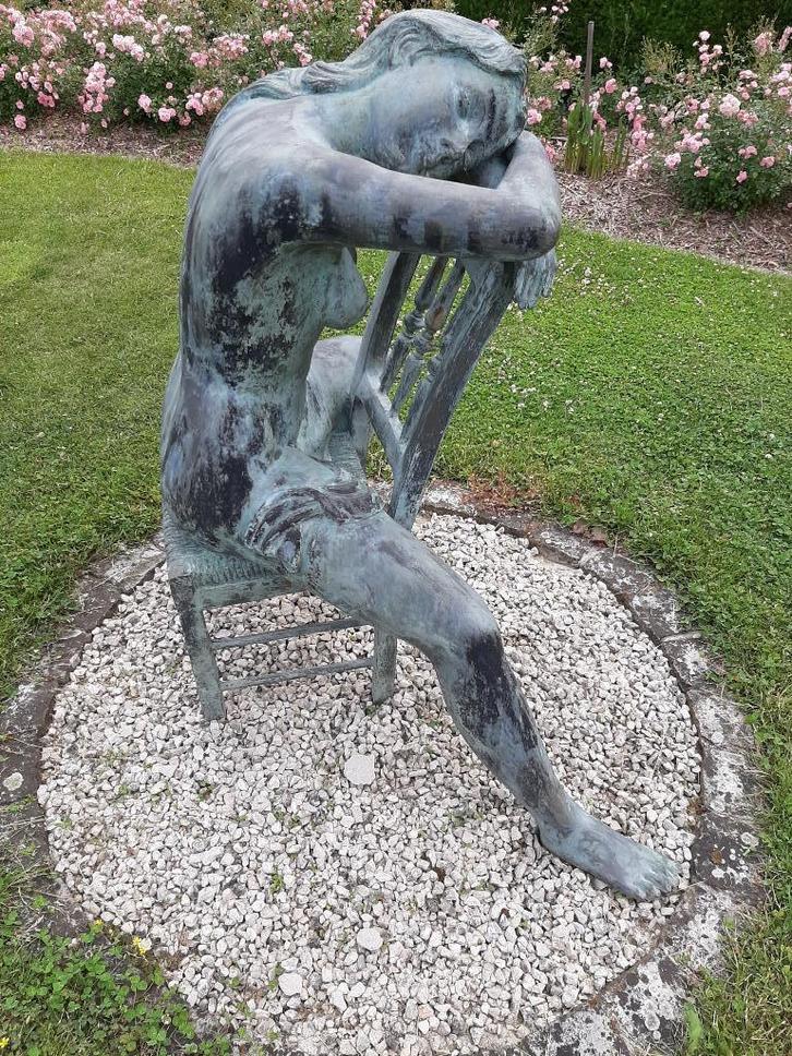 rustende dame, Antiek en Kunst, Kunst | Designobjecten, Ophalen