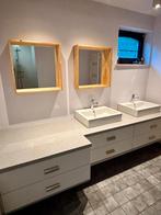 Badkamer meubel dubbele wastafel zelf te demonteren, Huis en Inrichting, Ophalen, Gebruikt