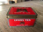 Brocante blikken doos Lyons tea, Autres marques, Thé, Utilisé, Enlèvement ou Envoi