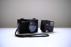 Rollei XF 35 Analoge Camera met Flits / Getest, Ophalen of Verzenden, Zo goed als nieuw, Compact, Overige Merken