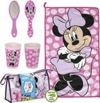 Minnie Mouse Toilettas Gevuld - 4 Delig - Disney, Handtassen en Accessoires, Toilettassen, Ophalen of Verzenden, Nieuw, Roze, Meisje