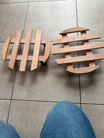 Ronde onderzetters voor planten te Nazareth., Ophalen, Zo goed als nieuw