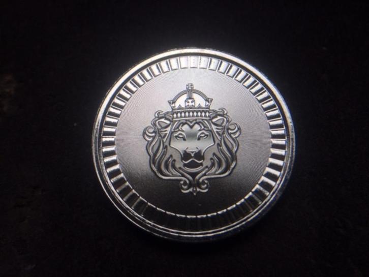USA - Scottsdale Mint - Lion logo - 1/2 oz silver, Postzegels en Munten, Edelmetalen en Baren, Zilver, Ophalen of Verzenden