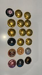 Caspules van Roederer Cristal, Bollinger RD, …, Collections, Champagne, Enlèvement ou Envoi, Neuf