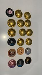 Caspules van Roederer Cristal, Bollinger RD, …, Verzamelen, Ophalen of Verzenden, Nieuw, Champagne