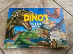 Dino's Puzzelboek - 5 x 48 stuks - Garry Fleming, Minder dan 500 stukjes, Puzzelboek, Zo goed als nieuw, Ophalen