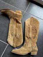 Suède cowboylaarzen van Sacha – maat 37, Hoge laarzen, Beige, Nieuw, Ophalen of Verzenden