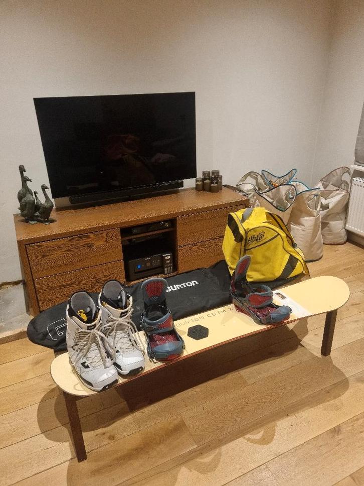 Burton Snowboard Custom X + Boots SET, Sport en Fitness, Snowboarden, Zo goed als nieuw, Board, Ophalen