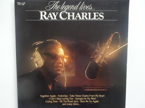 Ray Charles - The Legend Lives (Klaphoes), Cd's en Dvd's, Vinyl | Jazz en Blues, Ophalen of Verzenden