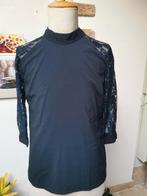Heel mooi donker blauw dames bloesje van Object, Kleding | Dames, Ophalen of Verzenden, Zo goed als nieuw, Maat 38/40 (M), Blauw