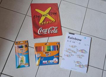 Pakket schoolbenodigdheden, nieuw beschikbaar voor biedingen