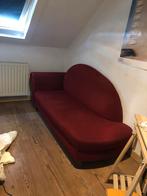 Rode Zetel, Huis en Inrichting, Ophalen, Gebruikt, 150 tot 200 cm, Driepersoons