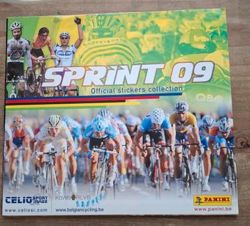 Panini album complet sprint 2009 disponible aux enchères