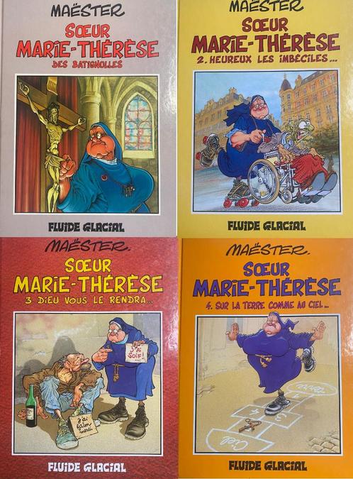 Lot 4 BD - Soeur Marie-Thérèse, Boeken, Stripverhalen, Zo goed als nieuw, Verzenden