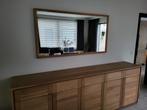 Eiken meubelset ( Dressoir, tafel, barkast & spiegel), Huis en Inrichting, Kasten | Dressoirs, Ophalen