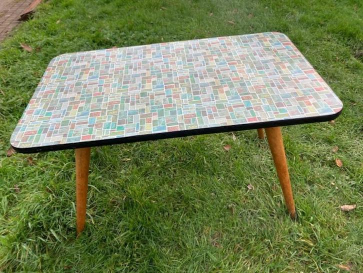 SALONTAFEL ATOMIC AGE 50's-60's RETRO ZEER GOEDE STAAT, Antiek en Kunst, Antiek | Meubels | Tafels, Ophalen