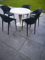 5 design tuin stoelen, Tuin en Terras, Gebruikt, Ophalen of Verzenden