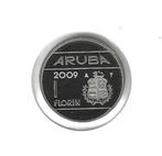 Aruba, 1 Florin 2009, BU., Ophalen of Verzenden, Noord-Amerika, Losse munt