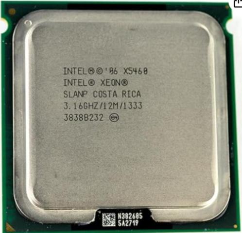 Xeon x5460  3,16 ghz / 12M / 1333 socket 771 maar ook 775!!, Computers en Software, Processors, Gebruikt, 4-core, 3 tot 4 Ghz