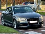 Audi A3 Cabriolet Sline Stronic 2.0 Tdi// 133000km//04.2015, Auto's, Audi, Te koop, Zilver of Grijs, Leder en Stof, Voorwielaandrijving