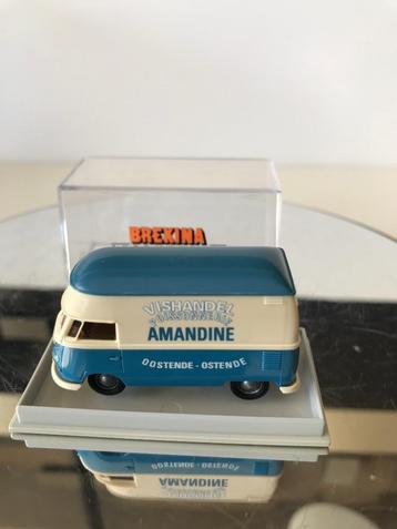 BREKINA - VOLKSWAGEN T1 - POISSONNERIE AMANDINE - 1/87, Envoi, Neuf, Bus ou Camion, Brekina