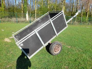 Aanhangwagen voor mini traktor of motoculteur, Enlèvement