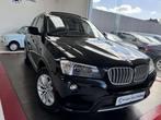 BMW X3 3.0d X-DRIVE LUXURY T. O PANO CUIR GAR 12 M, Auto's, Automaat, Gebruikt, Zwart, 209 pk
