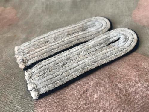 Ww2 wh/lw luitenant sanitäter schulterklappen, Verzamelen, Militaria | Tweede Wereldoorlog, Ophalen of Verzenden
