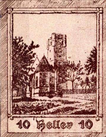 ÖSTERREICH :1920: GUTSCHEIN der Gemeinde ALT-ARBING. beschikbaar voor biedingen