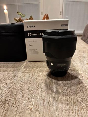 Nikon Sigma Art 85mm 1.4 beschikbaar voor biedingen