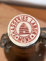 Ancienne bouteille de bière BRASSERIE LABOR MONS, Collections, Marques de bière, Comme neuf