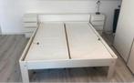 Auping auronde bed 160x190 wit, 160 cm, Gebruikt, Ophalen of Verzenden