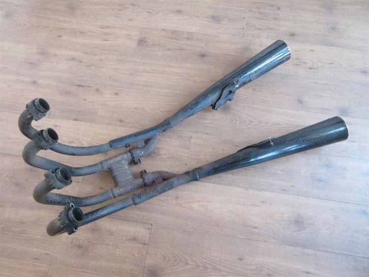 Suzuki GSX750ES uitlaat compleet GSX750EF uitlaten exhaust, Motoren, Onderdelen | Suzuki, Gebruikt, Ophalen of Verzenden