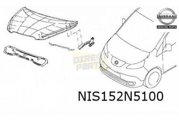 Nissan e-NV200 (7/14-) motorkap (te spuiten) Origineel!  F51 beschikbaar voor biedingen